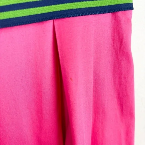 Vintage Lilly Pulitzer Hot Pink Belted Strapless Dress Sz 0 - Picture 11 of 11